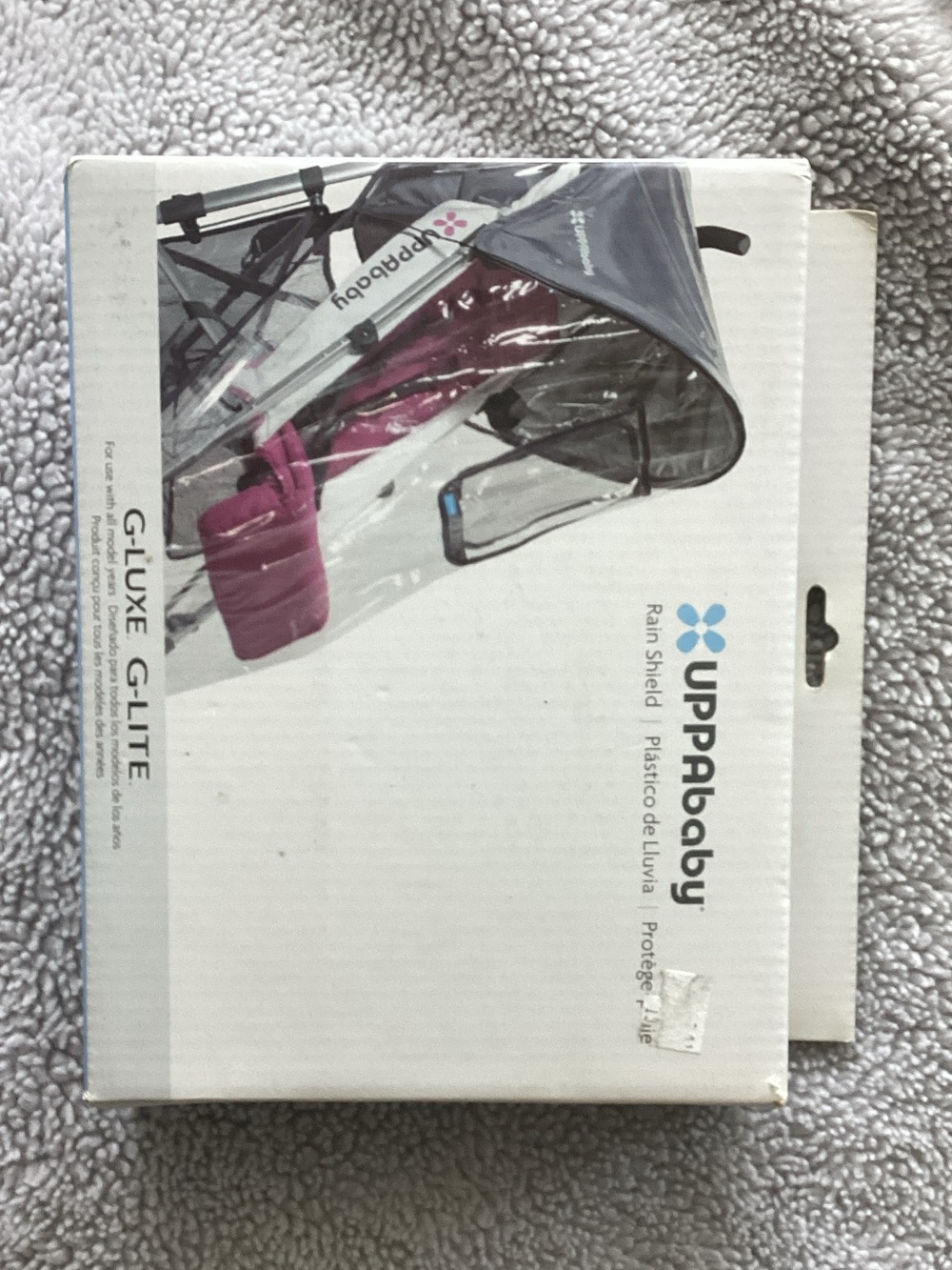 UPPAbaby Rain Shield for G-Luxe / G-Lite - Clear with Gray Trim